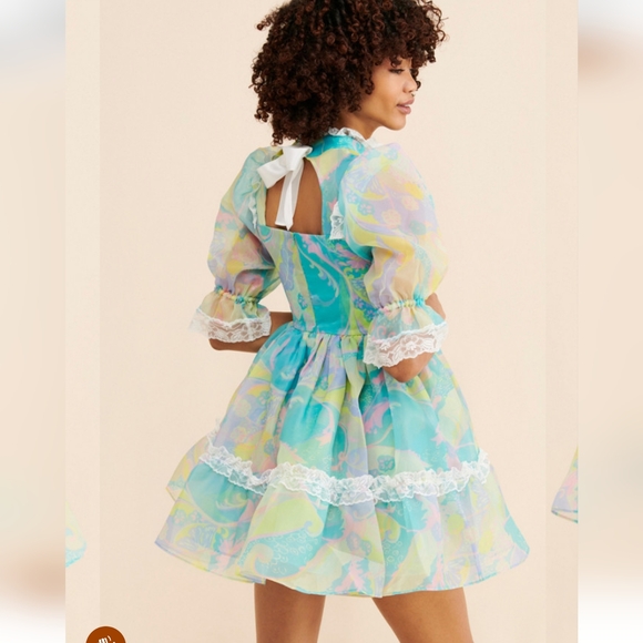 Selkie The 18th Mini Lace Dress - Picture 2 of 14